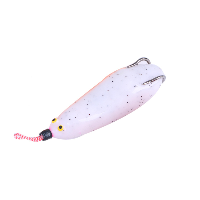Soft Jump Frog Enticement Lure Bait Silicone Bait A4Z5