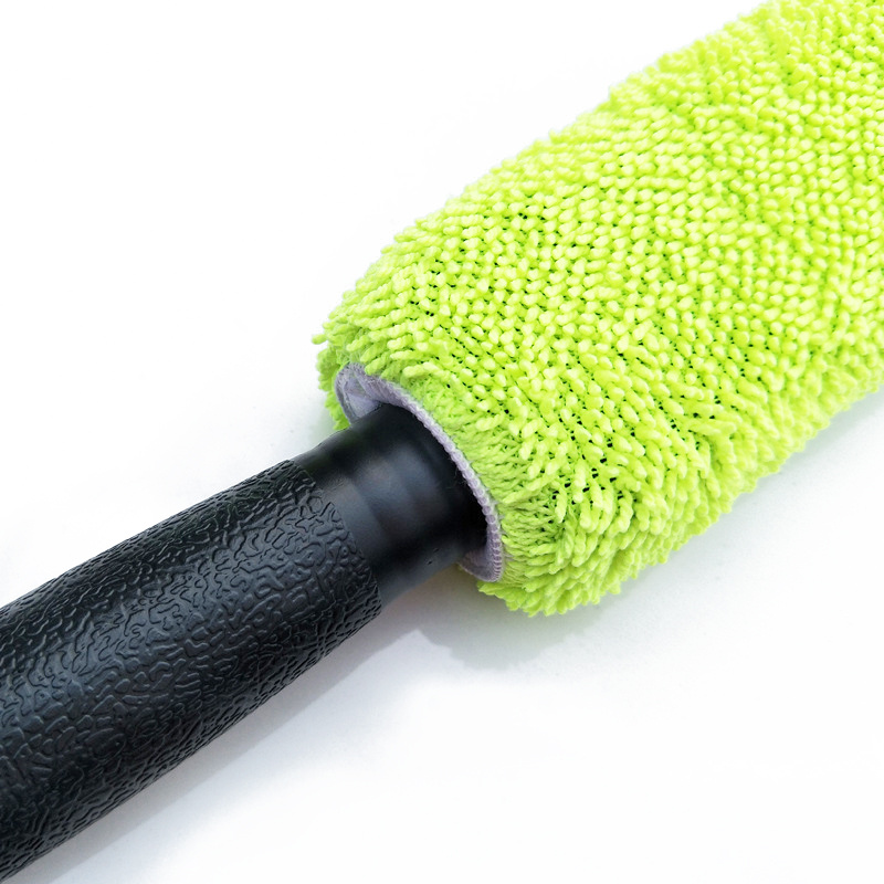 1PC Car Wash Detailing Car Cleaning Brush Microfiber Wheel Rim Brush For  Car Trunk Motorcycle Auto Detailing Brush