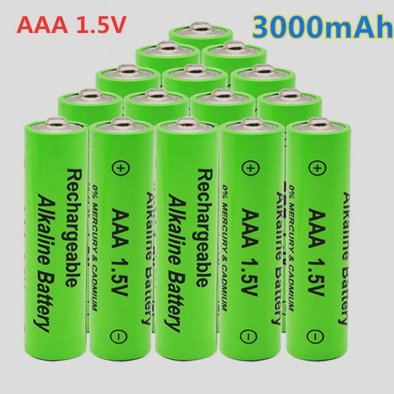Baterías recargables de litio AA de 1.5 V – Paquete de 4 con cargador ultra  rápido de 2 horas para dispositivos de oficina domésticos, alta capacidad