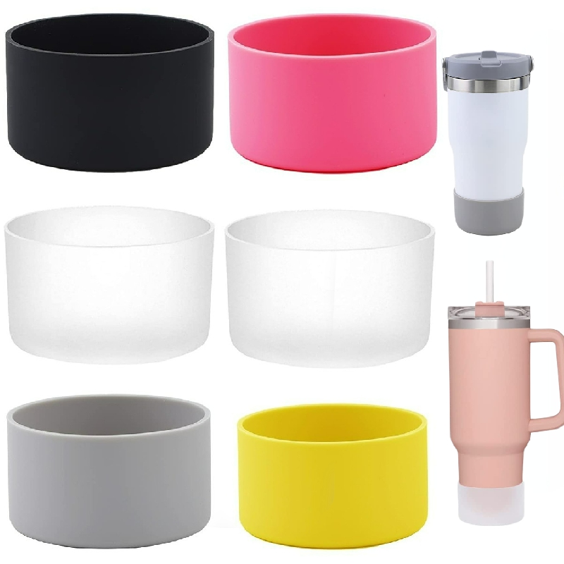 Colorful Silicone Cup Boot For Stanley Quencher Tumbler With - Temu