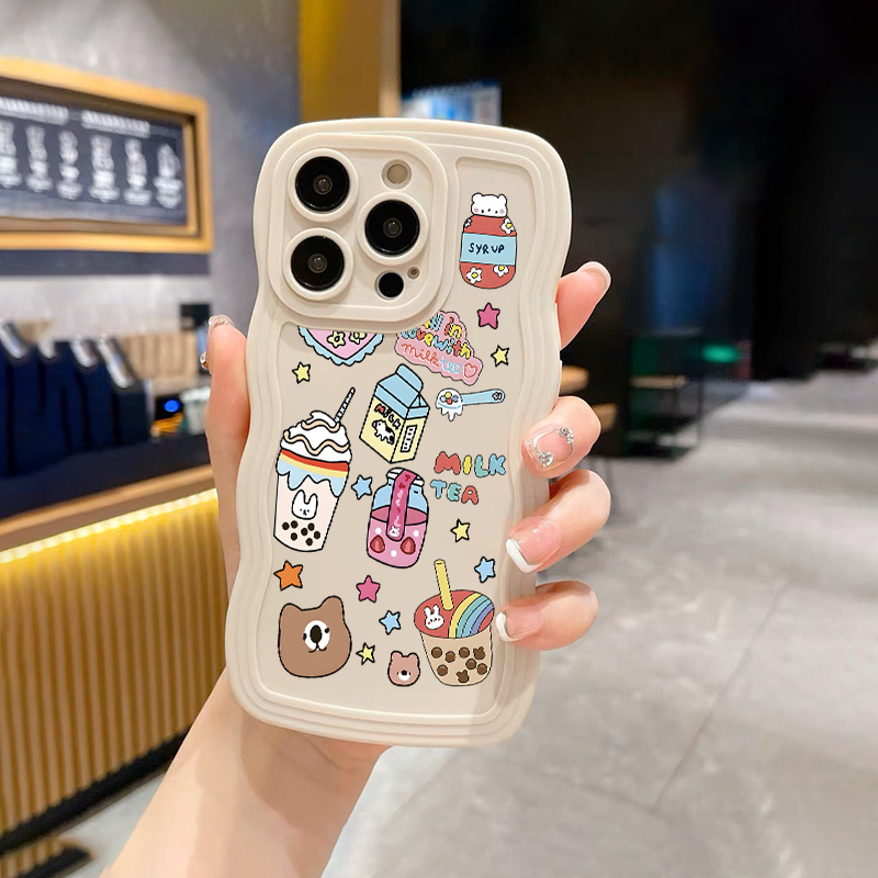 Anime Phone Case Kawaii Cover for iPhone 14 13 Pro 12 11 