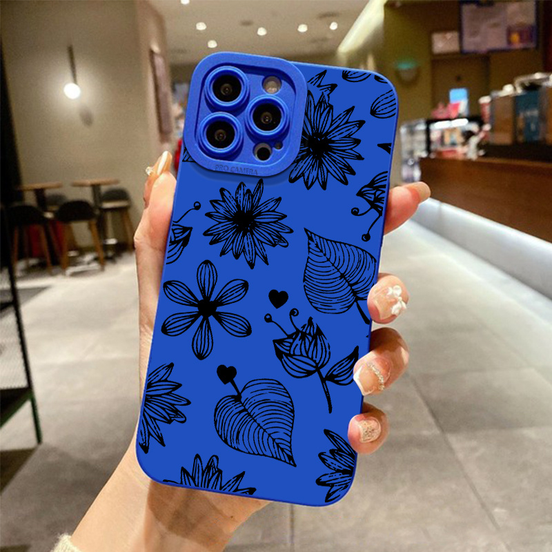 Funda Teléfono Prueba Golpes Lujo Original Líquida Iphone 11 - Temu