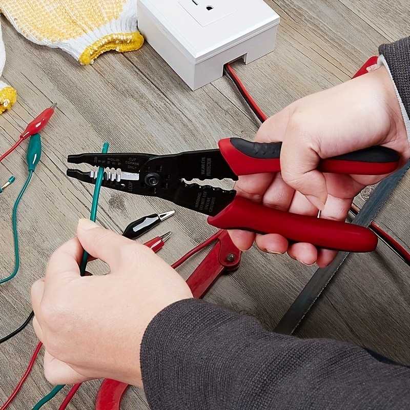 Électricien d'outils à main, fil de câble à dénuder professionnel