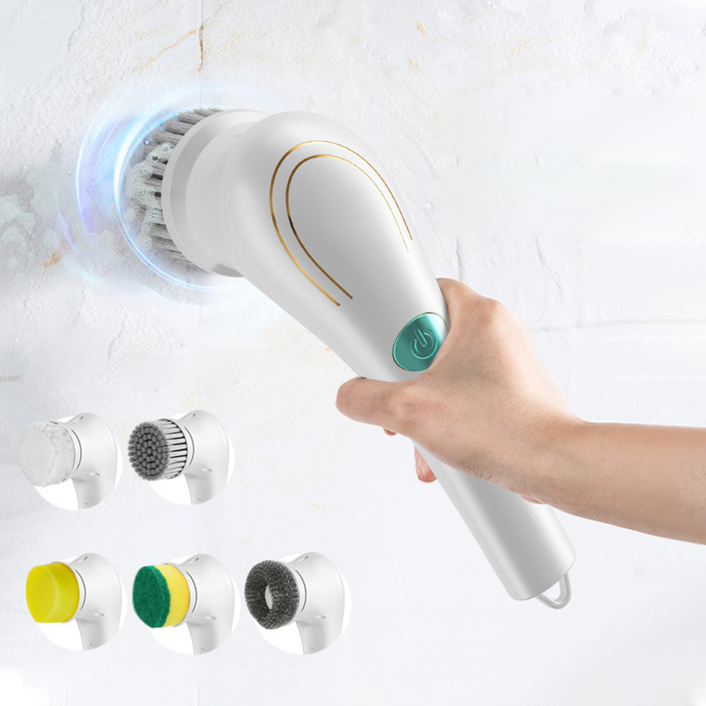 Handheld Electric Cleaning Brush Cleaner Tool for Bathroom Tile Tub Home  Kitchen