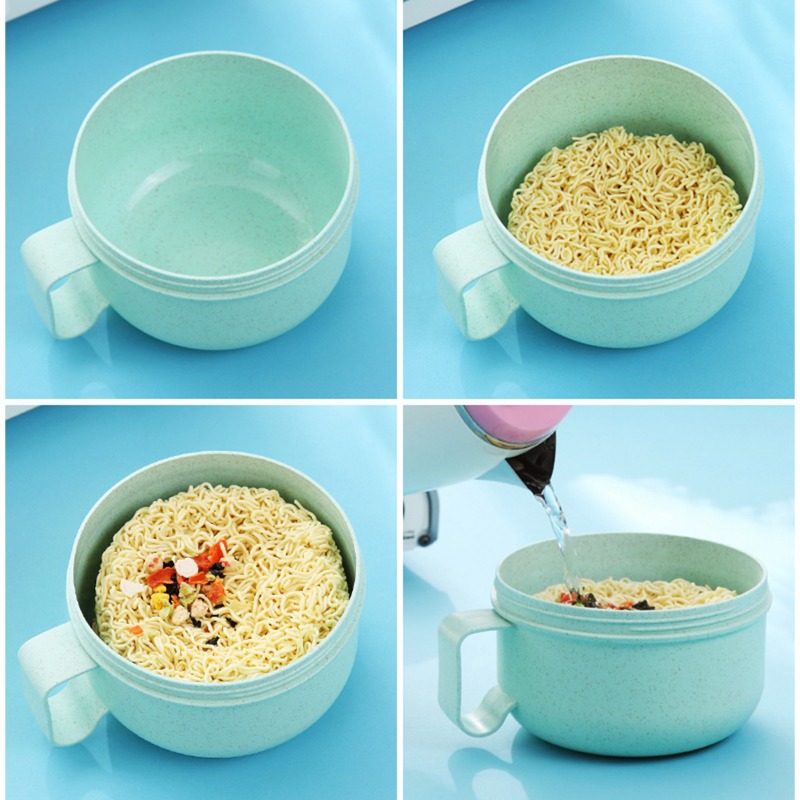 plastic microwave soup bowl with lid