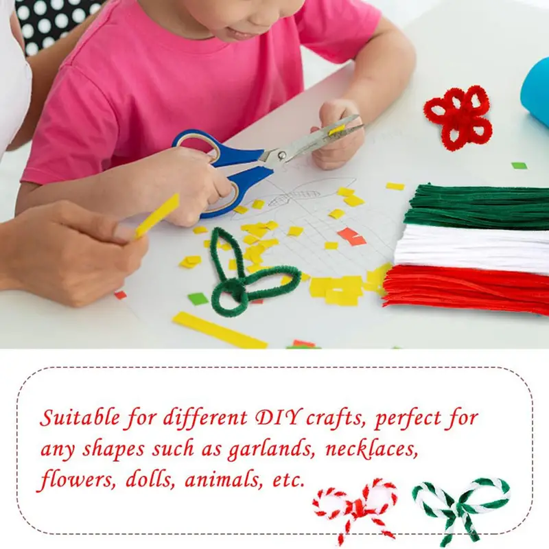 Pipe Cleaners Christmas Craft Pipe Cleaners Pipe Cleaners - Temu