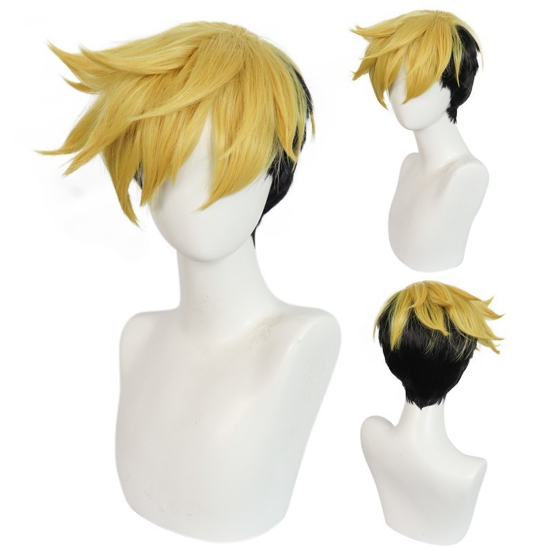 Lawyer Judge Cosplay Wigs Short Blonde Curly Wigs Synthetic Fiber Hair  Replacement Wigs For Cosplay Halloween Costume Prom Party Use - Temu