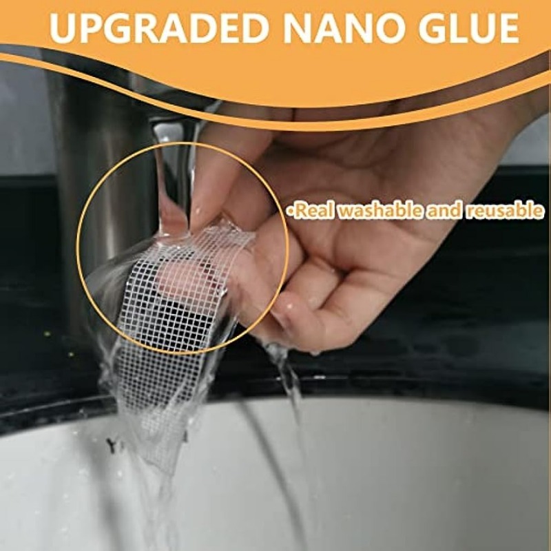 Nano Double Sided Tape Heavy Duty, Multipurpose Removable Mounting Adhesive  Grip