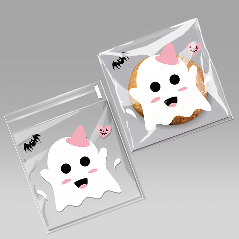 Bags, Ghost Halloween Clear Vinyl Bag