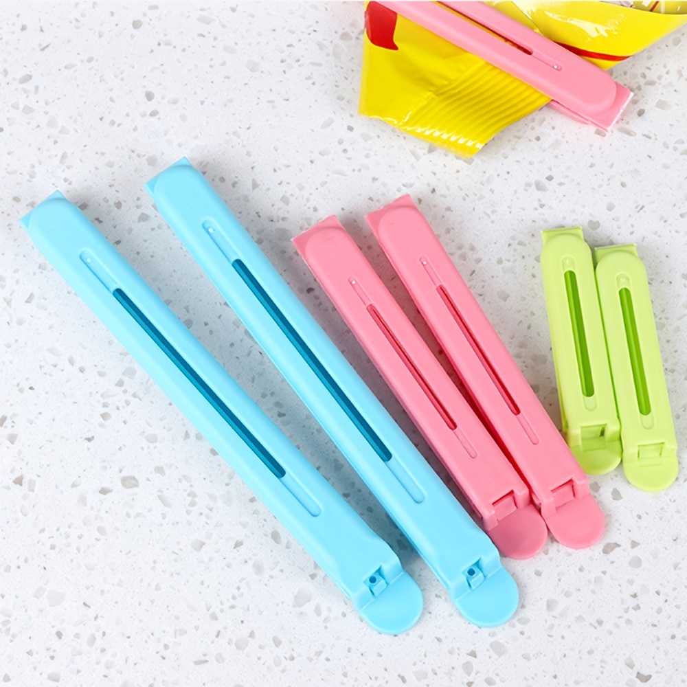 10pcs Sealing Clips 4.33inch Thin PP Plastic Material Snack Food Clip  Sealing Bag Sealing Clip Plastic Bag Clip Food Sealing Sealing Clip for  restaura