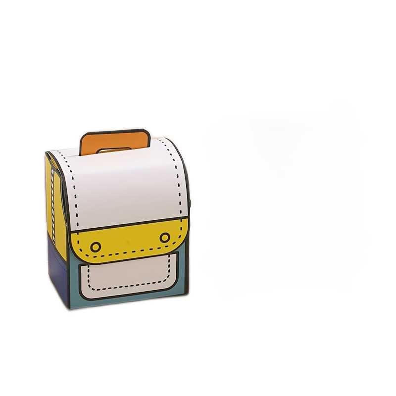 5個、漫画バッグタイプのギフトボックス、キャンディボックス、誕生日ギフトボックス、ベビーギフトボックス、グッディバッグ、グッディバッグ、教室交換グッディバッグ、新学期、学用品  全員に割引 Temu Japan