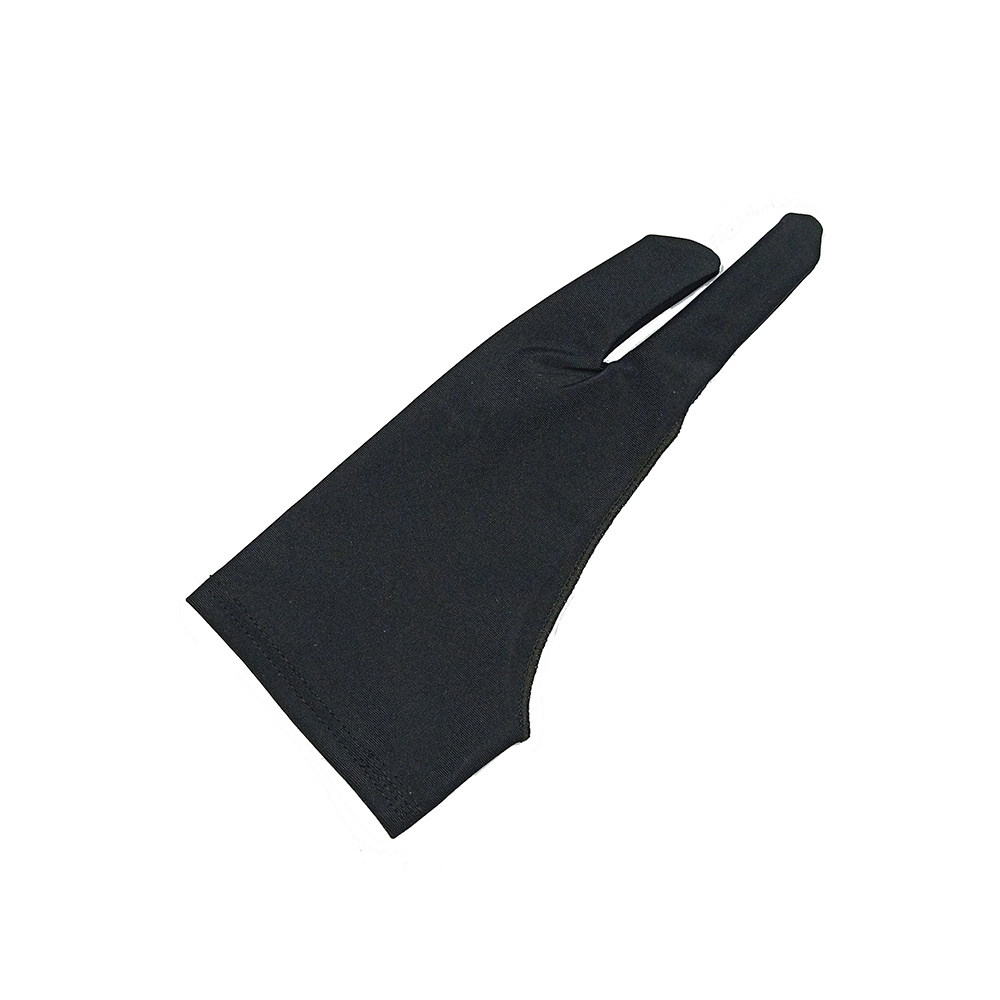 Anti Smudge Two finger Anti Touch Drawing Gloves For Drawing