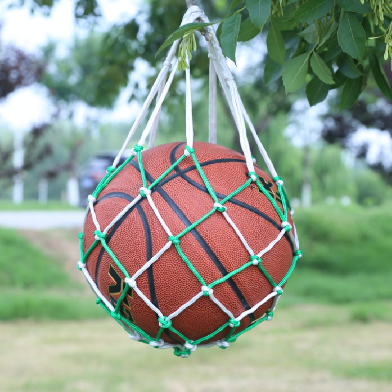 Dropship Nylon Mesh Net Football Accessories Basketball Bag Single