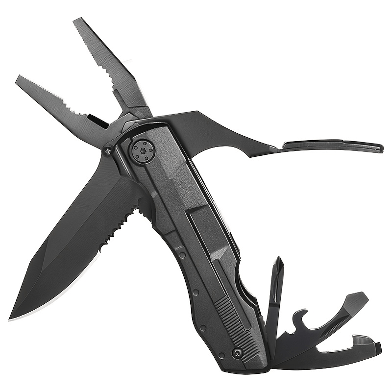 Multitool 24-in-1 with Mini Tools Knife Pliers and 11 Bits - Multi Tool All  in One Multi Function Gear for Men Best Multi-tool Kit for Work EDC