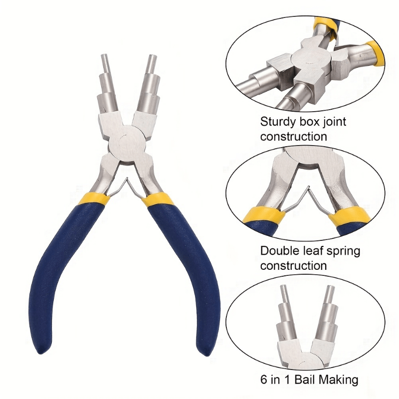 Portable Bail Making Pliers 3mm to 10mm for Jewelry Making Jump Ring Tool