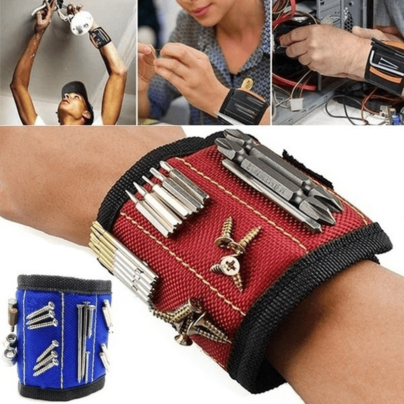 Magnetic Wristband Portable Tool Bag Magnet Electrician - Temu