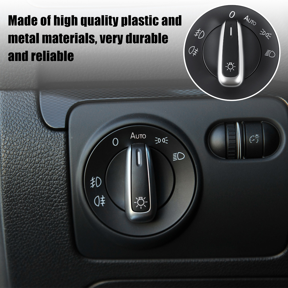 Interrupteur de rechange pour VW Golf 5 Golf 6 pour Passat, interrupteur de  phare principal, phare antibrouillard, interrupteur de levier de vitesse,  interrupteur de phare 1K0941431B : : Industrie et science