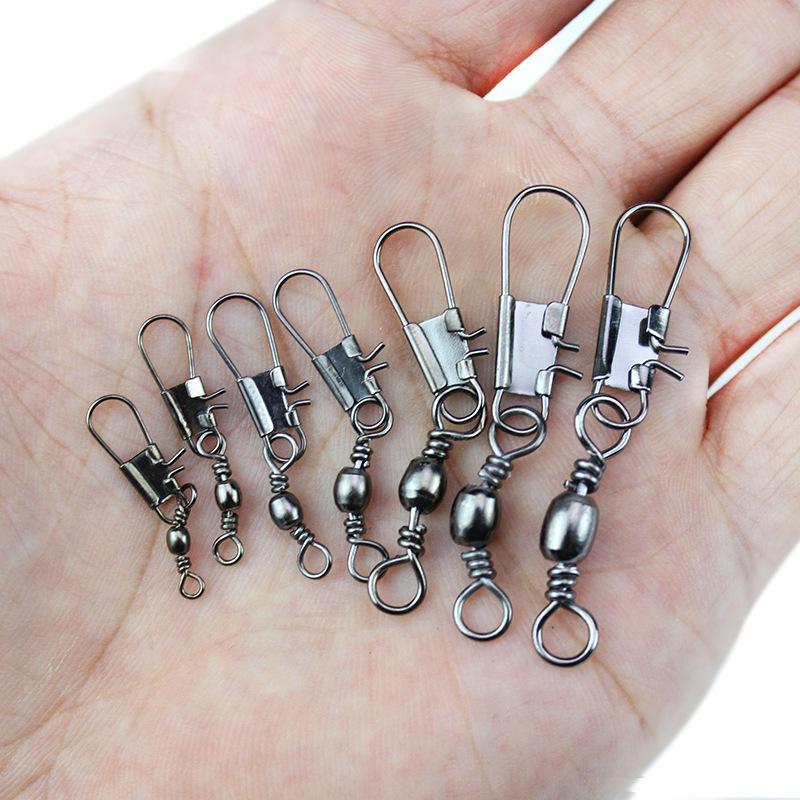 Crazy Shark Fishing Ball Bearing Rolling Swivel Line Hook - Temu