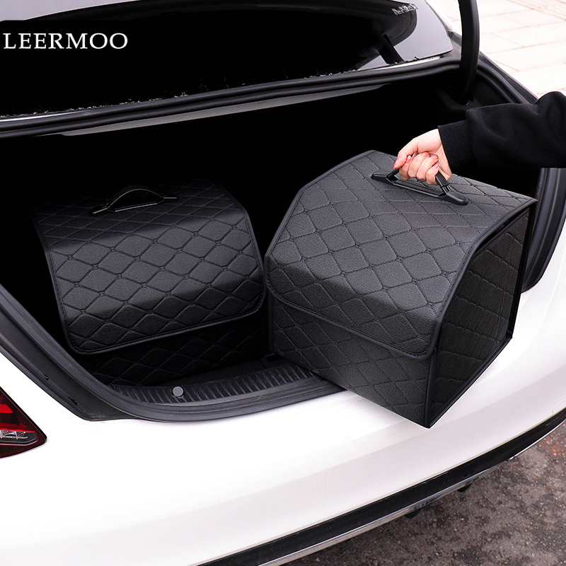 Leermoo Auto aufbewahrungsbox Kofferraum organizer boxen – - Temu