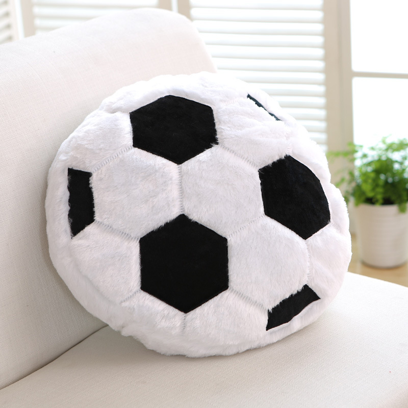 Luxury Football Plush Stuffed Ball Luxury Pillow Soft - Temu