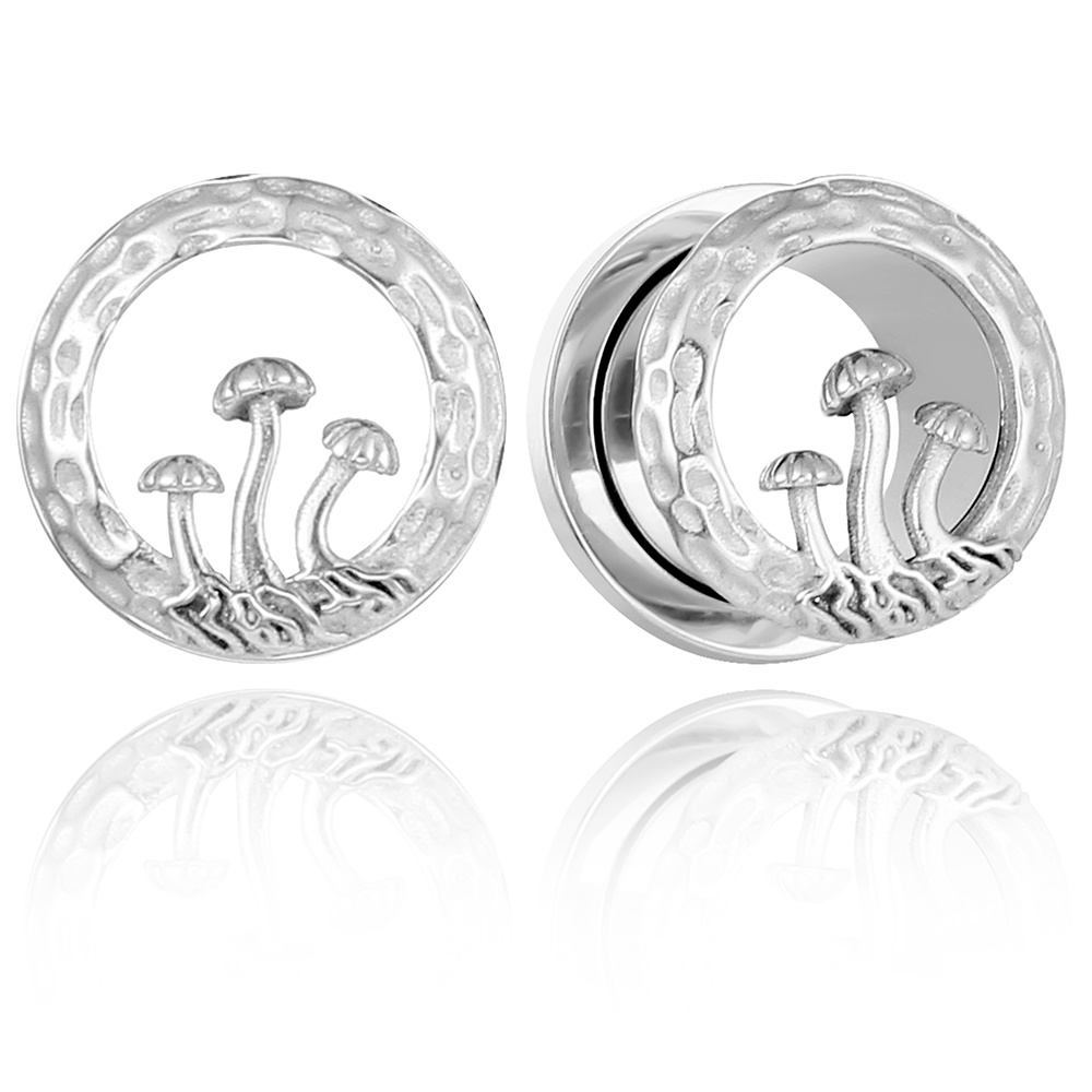 Sterling silver ear on sale gauges