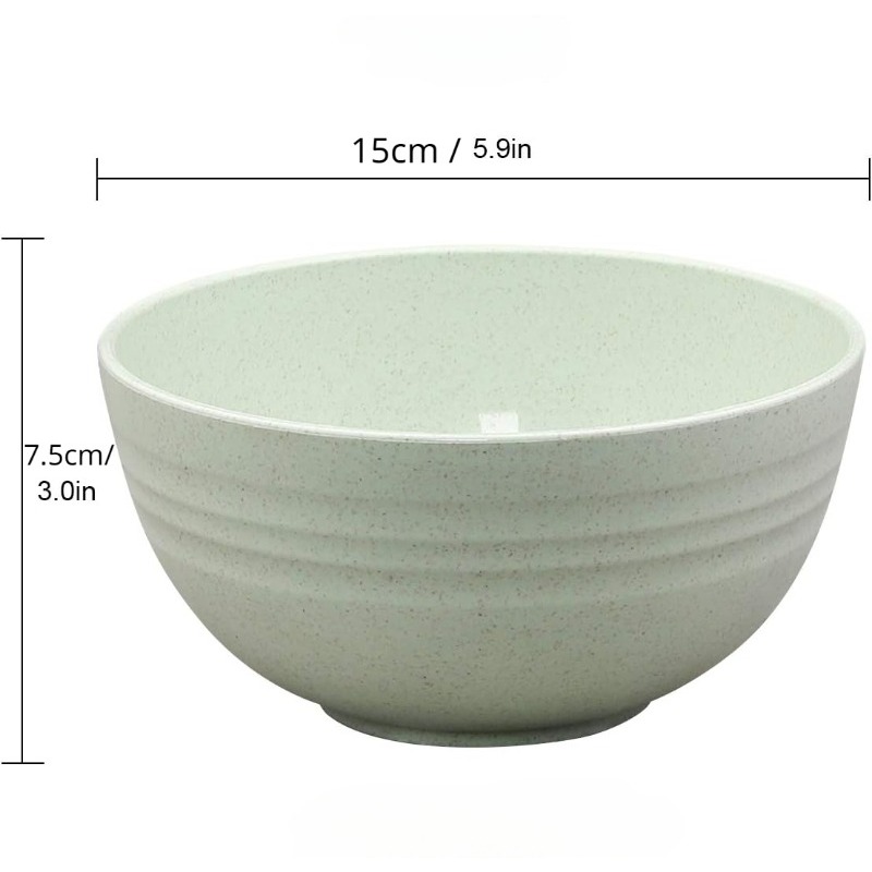 Large Soup Bowls Deep Cereal Bowls Bpa free Unbreakable - Temu