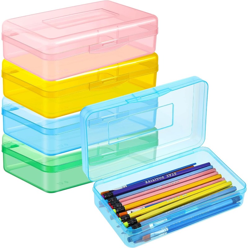 Wholesale acrylic pencil case For Storing Stationery Easily