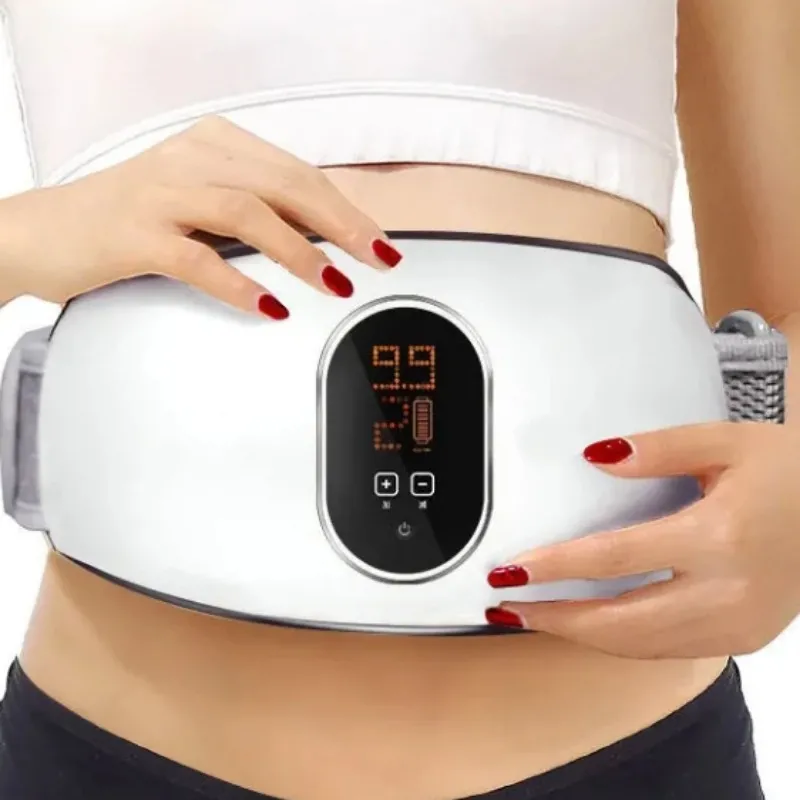 Portable Waist Massager Belt, For Weight Loss, Abdominal Massage Cycling Equipment For Home - Temu