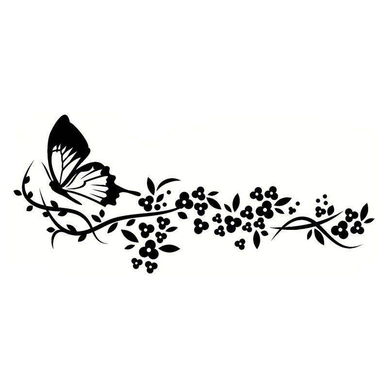 Butterfly Decal - Flying Butterfly Sticker