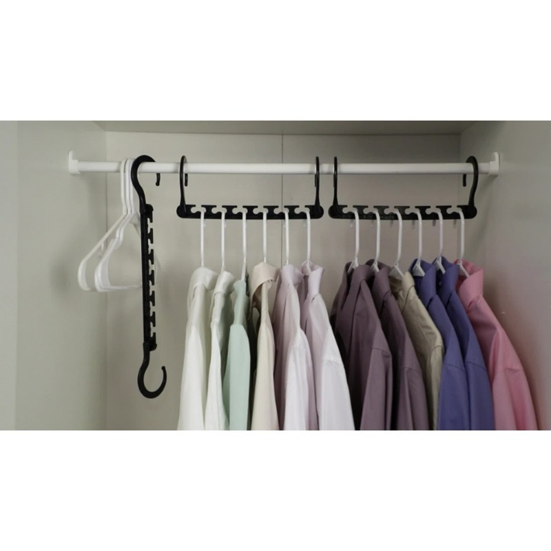 Heavy Duty Closet Hangers For Space Saving And Organization - Perfect For  Dorm Room And Closet Storage - Temu