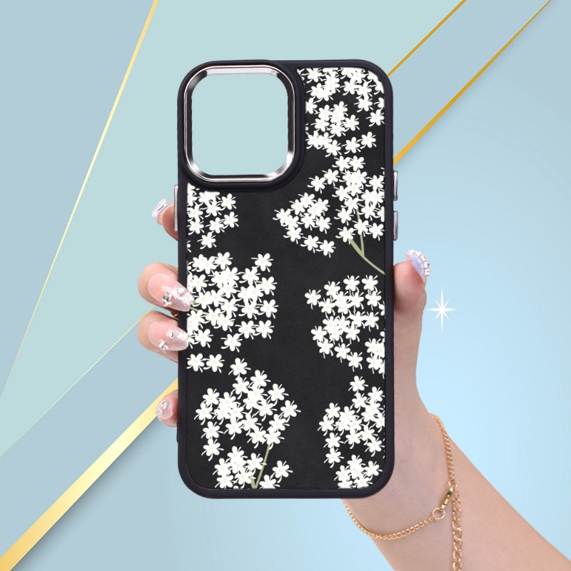 Luxury Flower Leather Phone Case Is Suitable For IPhone 14 13 Pro