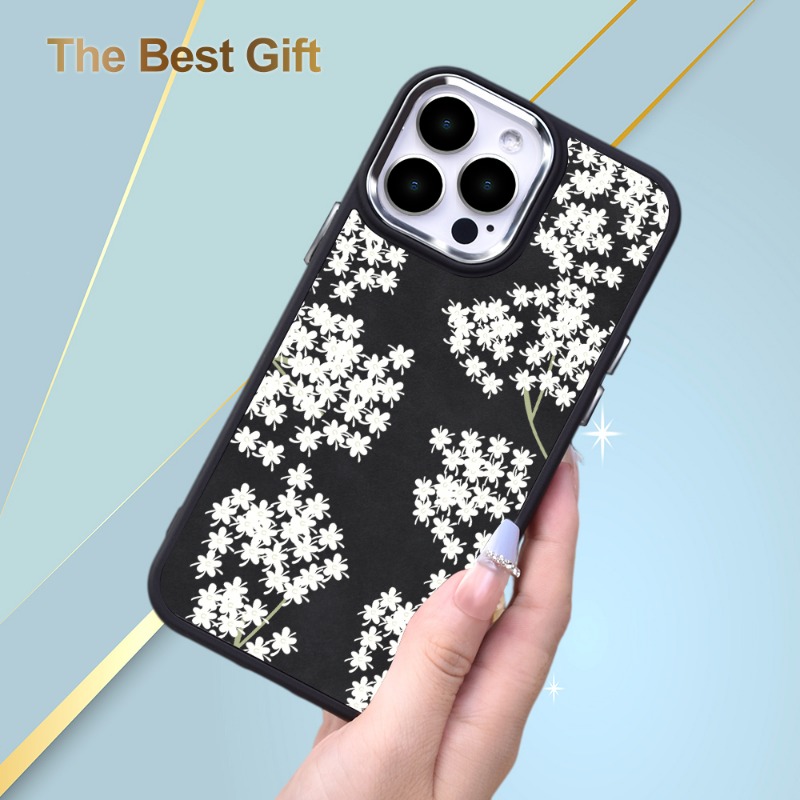 Luxury Flower Leather Phone Case Is Suitable For IPhone 14 13 Pro