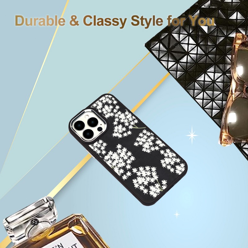 Luxury Flower Leather Phone Case Is Suitable For IPhone 14 13 Pro