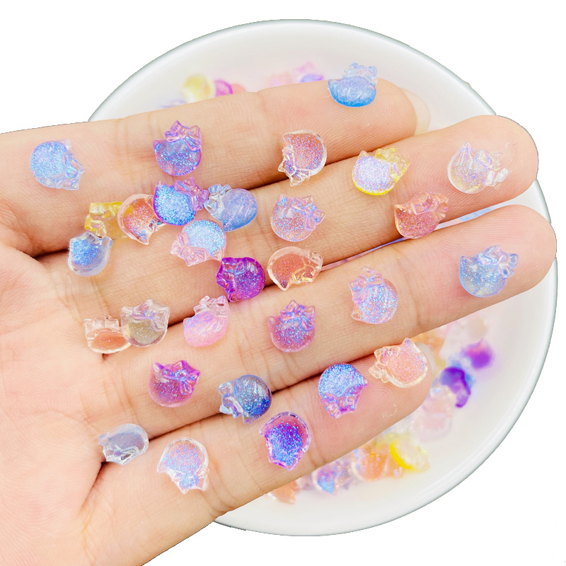 Resin Colorful Mini Cute Shiny Candy Nail Charms flatback - Temu