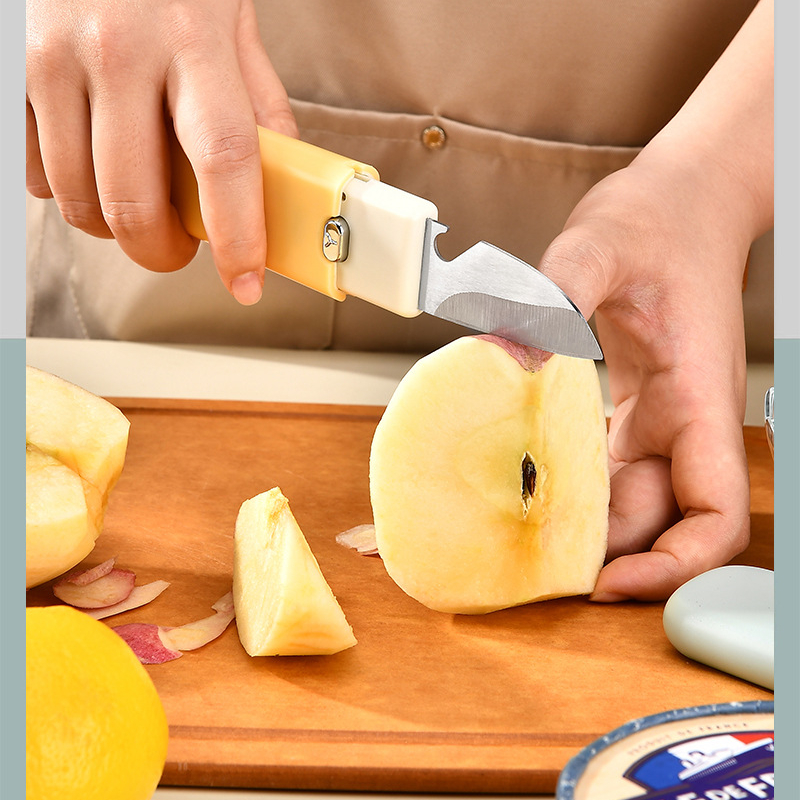 4-in-1 Peeler Fruit Knife Portable Peeler Multifunctional Fruit Knife  Shredder Scraper Peeler - Temu