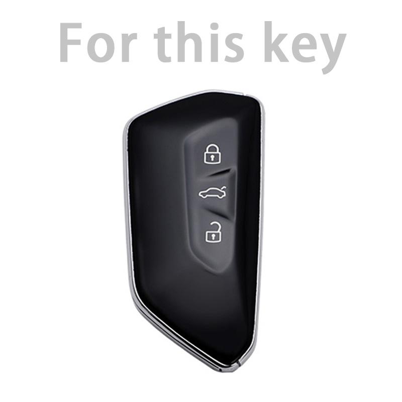 Premium TPU Schutzhülle für VW Skoda Seat Schlüssel-V11 +