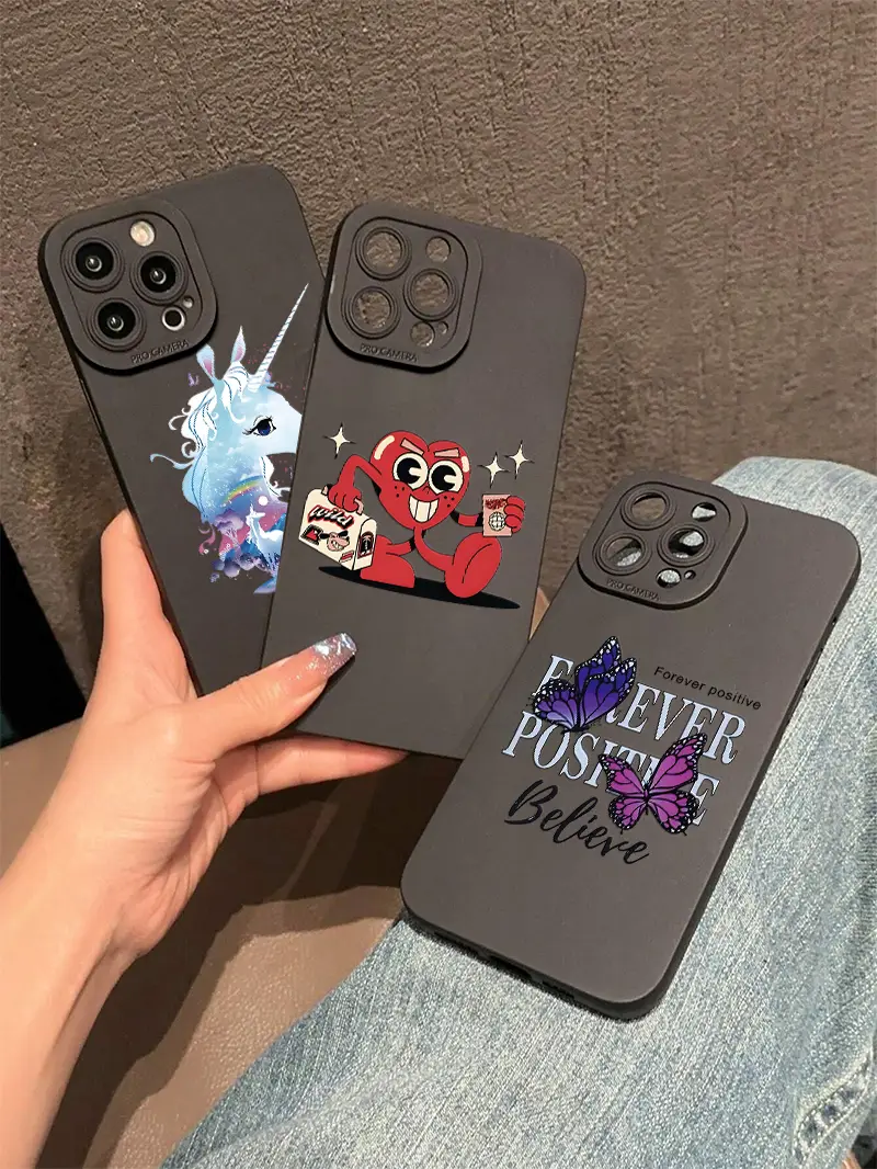 phone case set 3 collision design graphic phone cases - Temu phone case set 3 collision design graphic phone cases - Temu