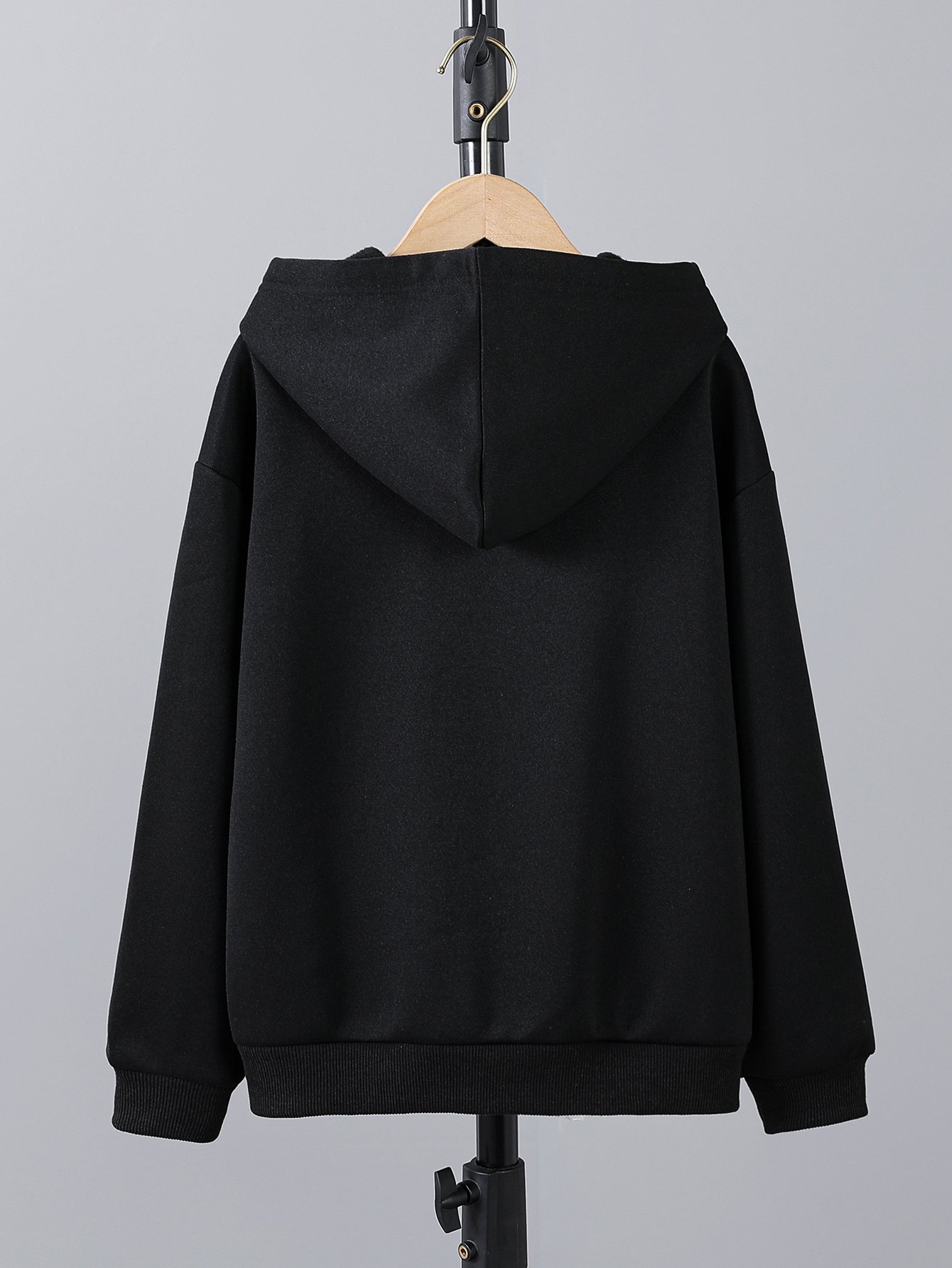 Cute black hotsell zip up hoodies