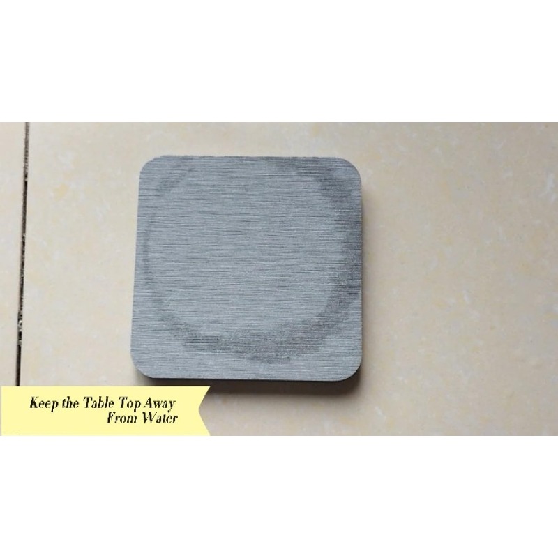 4PCS Water Absorbing Stone Tray for Sink Diatomite Mud Coaster