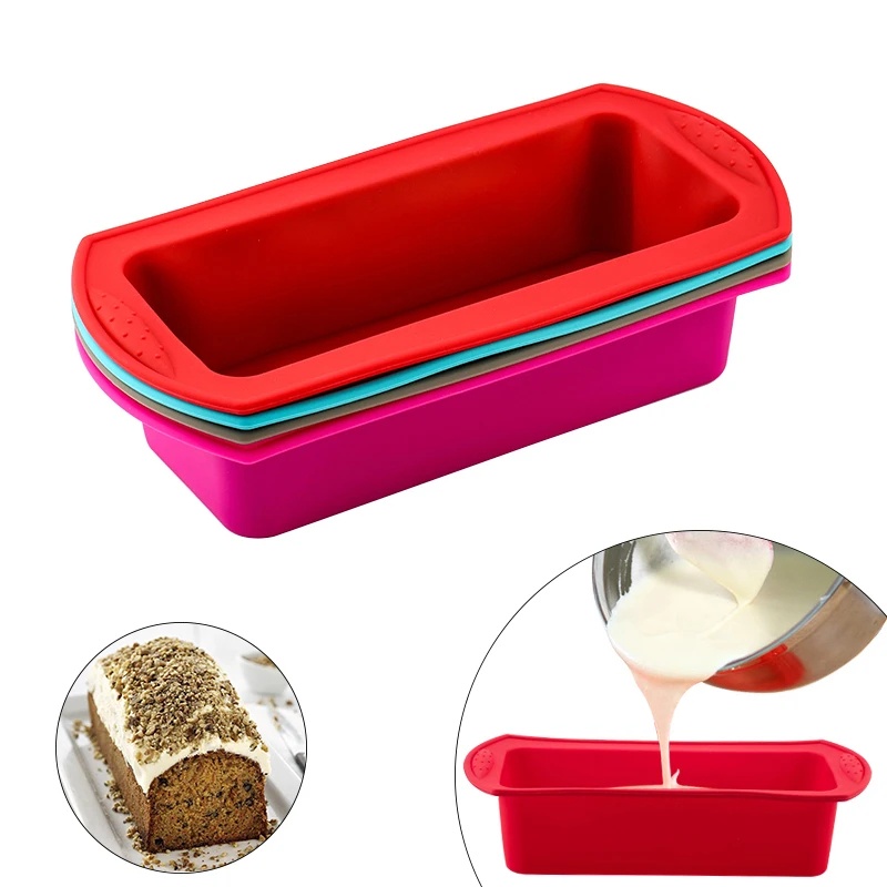 French Bread Mold 3 Grids Food Grade Silicone Baguettes Mould Non-stick  Bread Cake Mold Bakeware DIY Bread Mold For Baking Tray - AliExpress
