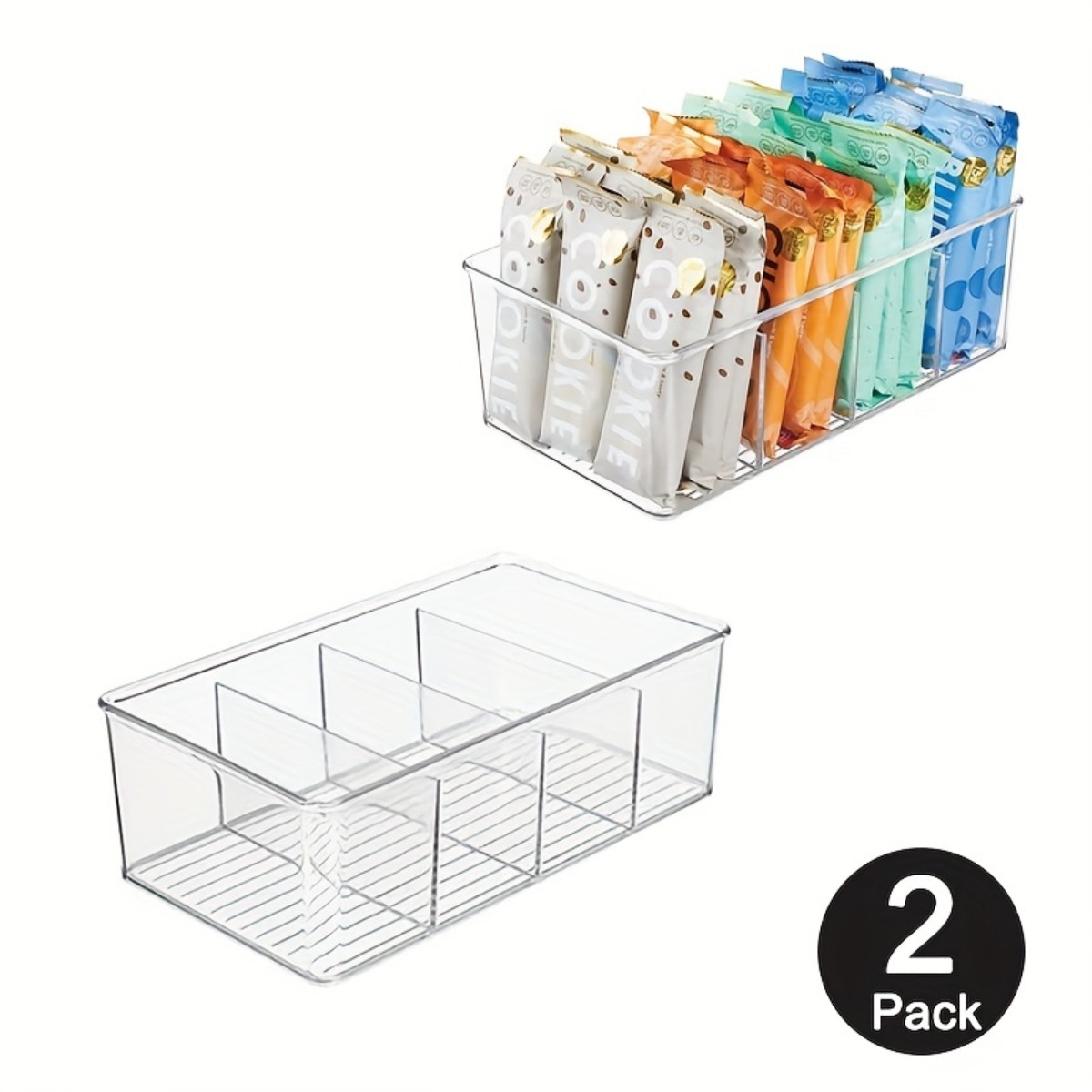 4-Section Plastic Shower Caddy