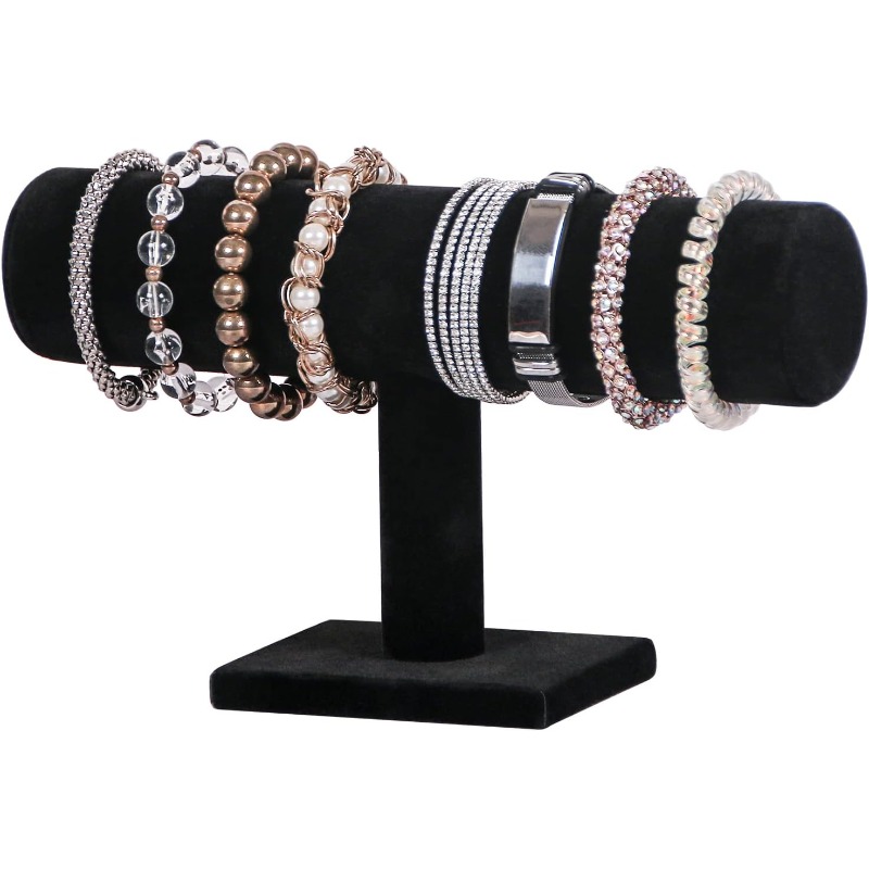 1pc Desktop 3-layer Bracelet Rack, Velvet Bracelet Storage Rack, Jewelry  Storage Display Holder, Jewelry Bracelet Watch Display Storage, Photo Props