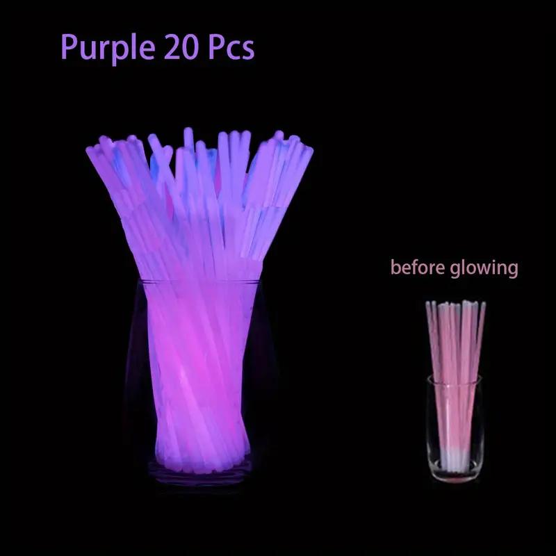 800 Pcs Glow Sticks Bulk Colorful Neon for Glowstick Party Favors, Glow in The D