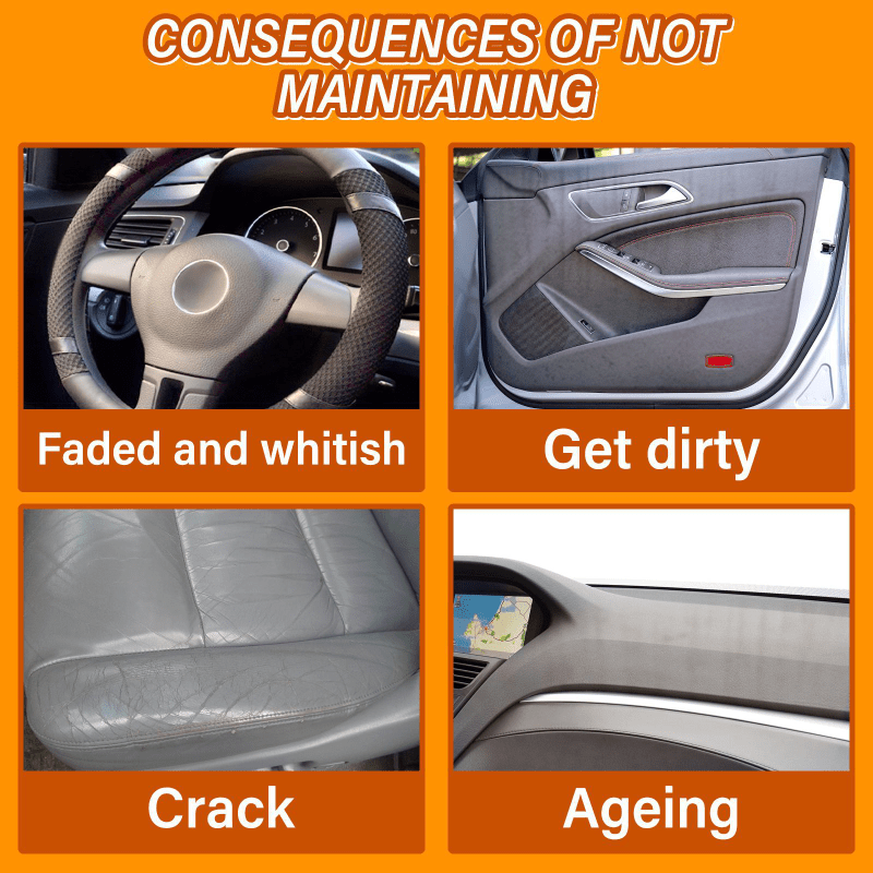 Leather Renovation & Maintenance Wax for Furniture and Car Interior
