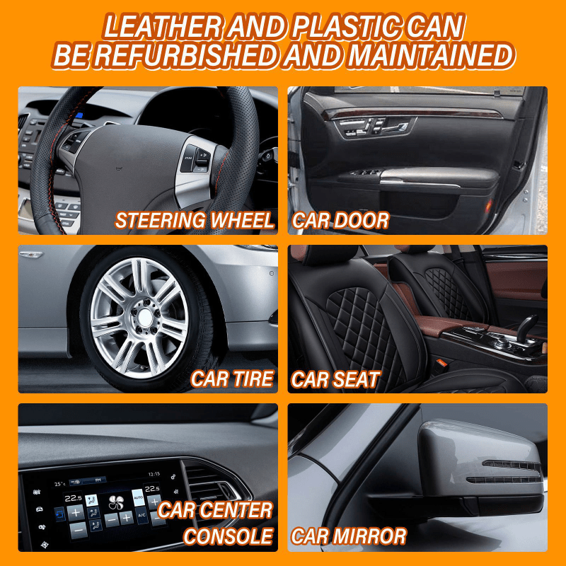 Leather Renovation & Maintenance Wax for Furniture and Car Interior