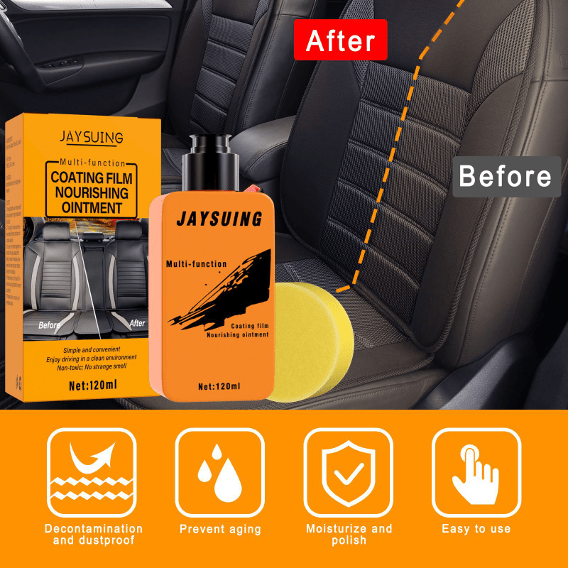 Leather Renovation & Maintenance Wax for Furniture and Car Interior