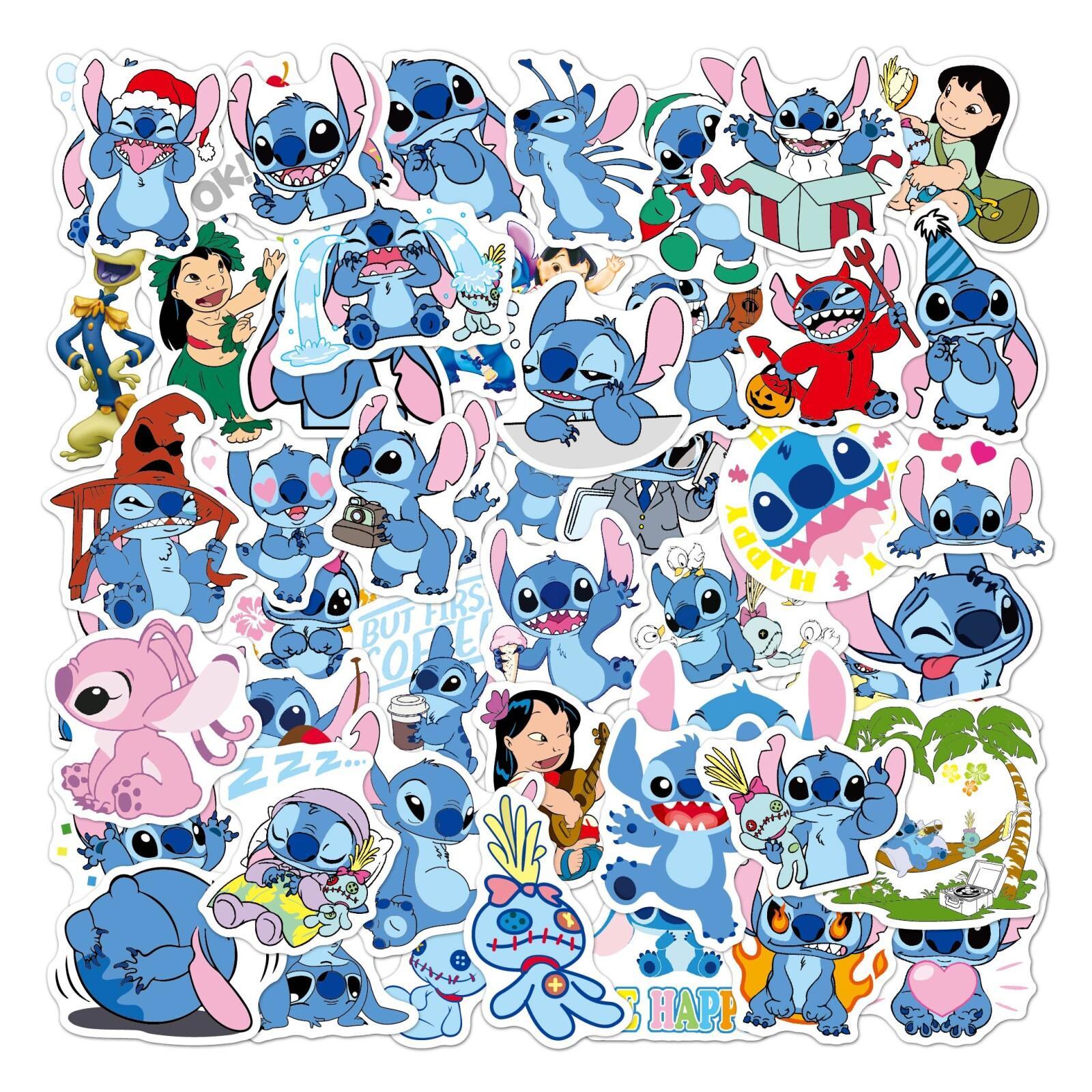 100Pcs Disn_ey Character Stickers for Water Bottles Tumbler