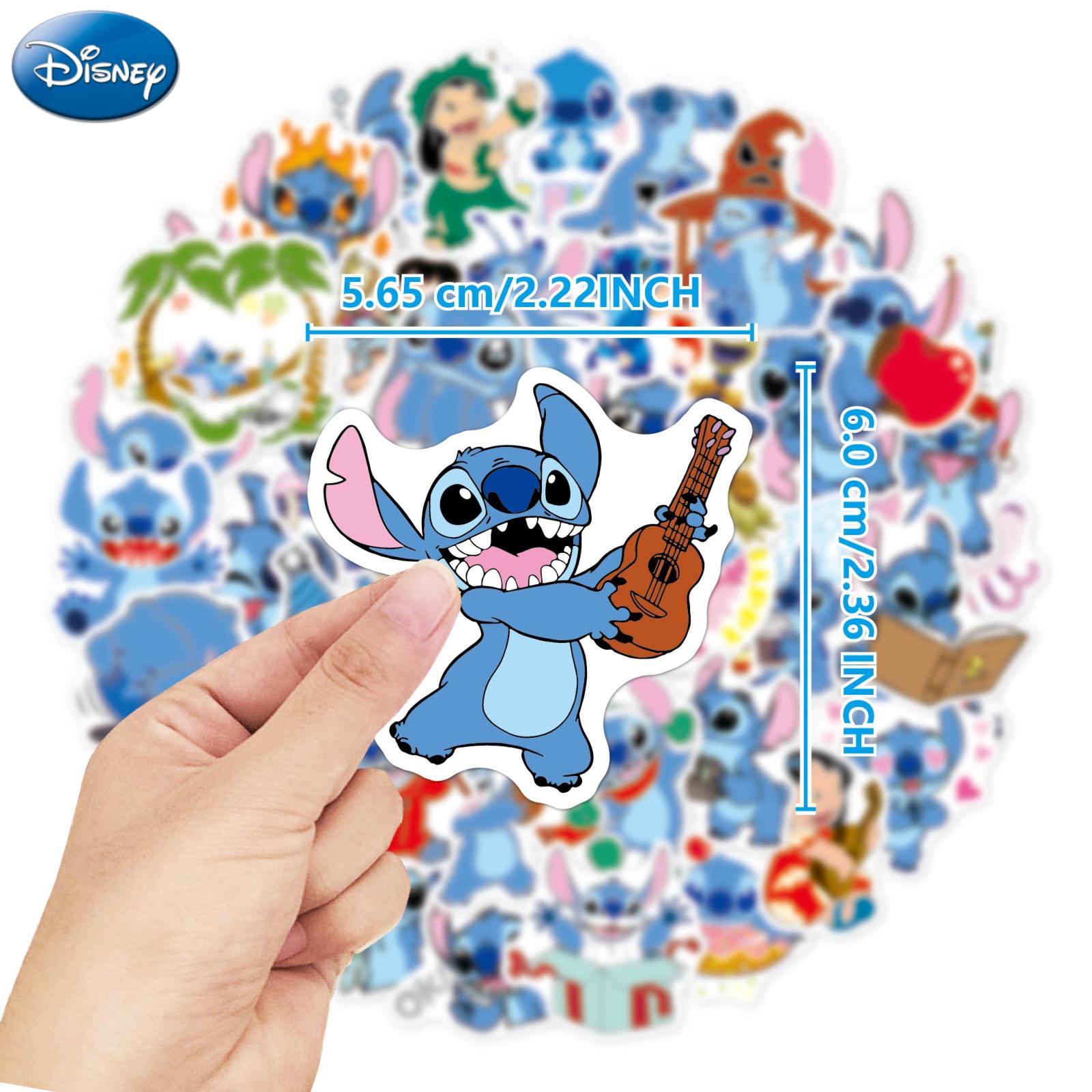 50pcs cartoon lilo stitch stickers for