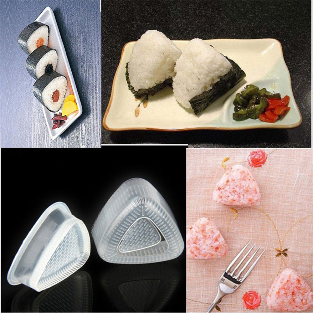 1 Pièce/ensemble Triangulaire En Plastique Sushi Boule De Riz Fabricant Moule  Onigiri Moule Ensemble Gadgets De Cuisine Trucs Transparent Bento  Accessoires - Temu Belgium