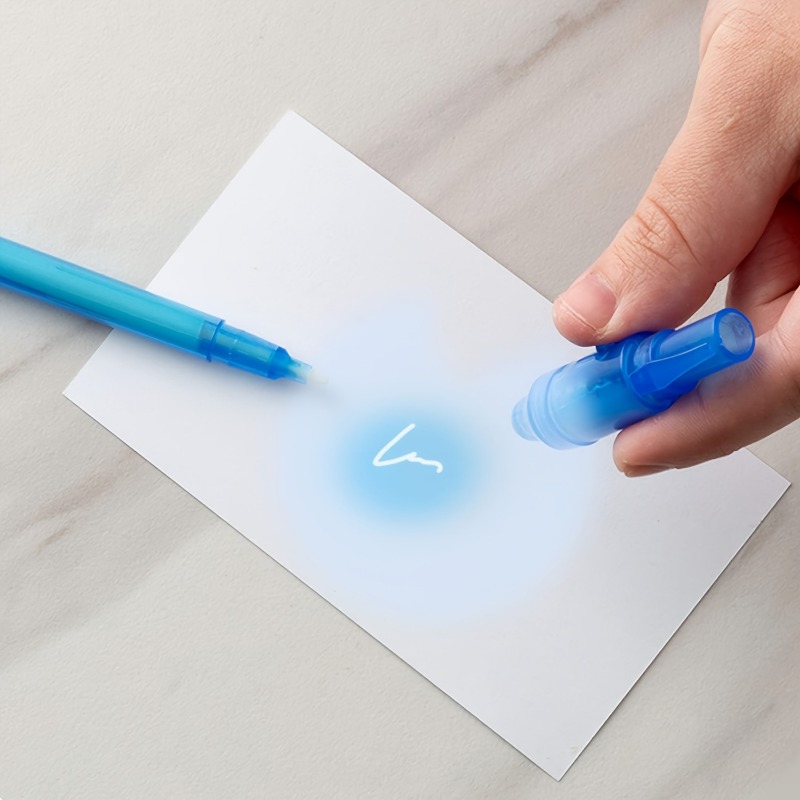 Invisible Ink Pen, Pen Invisible Disappearing Ink Pen With Uv